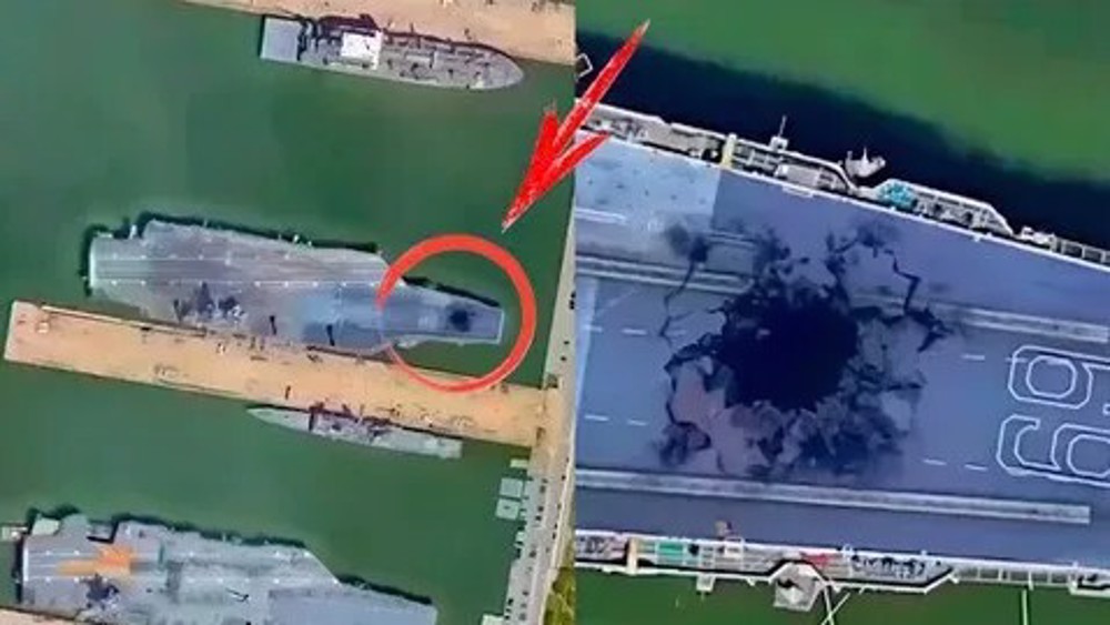 Les images-satellites de la frappe yéménite de l'USS Eisenhower circulent