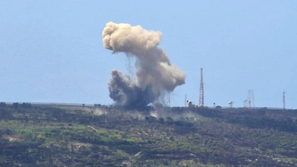 La base israélienne à Filon, cible d’une attaque du Hezbollah