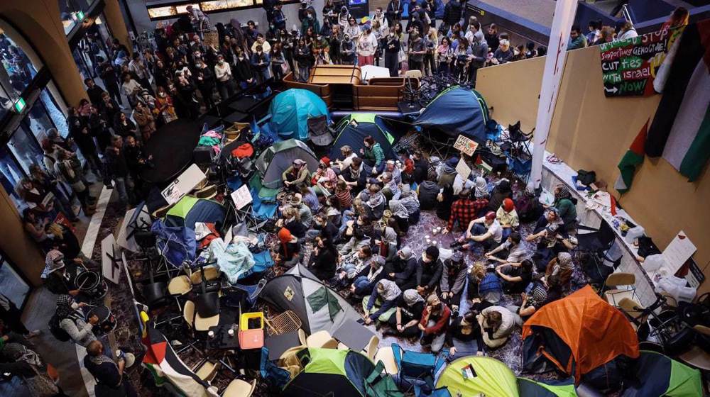 Pro-Palestinian protesters face 'illegal surveillance’ at Australia university 