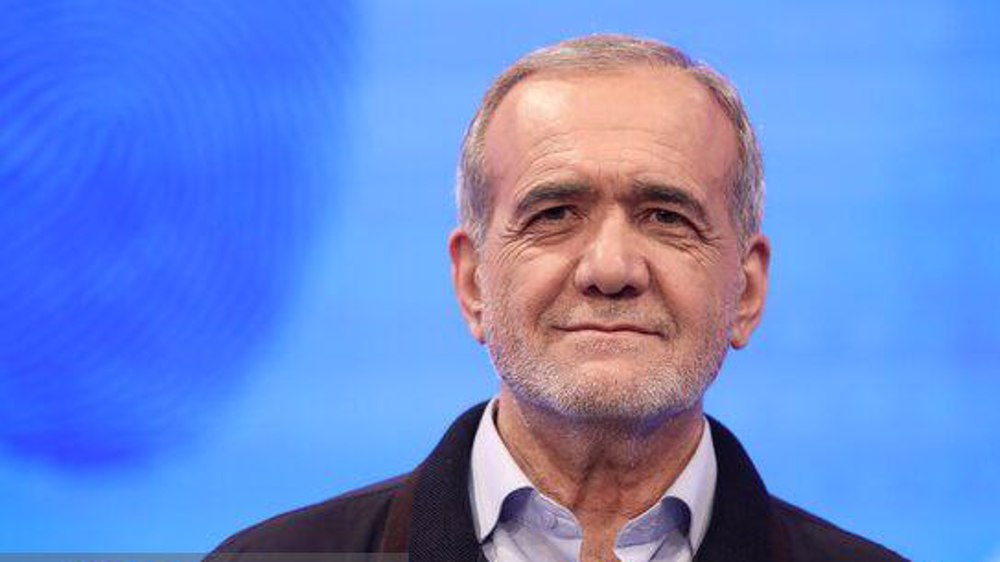 Palestinians are flag-bearers of resistance: Pezeshkian