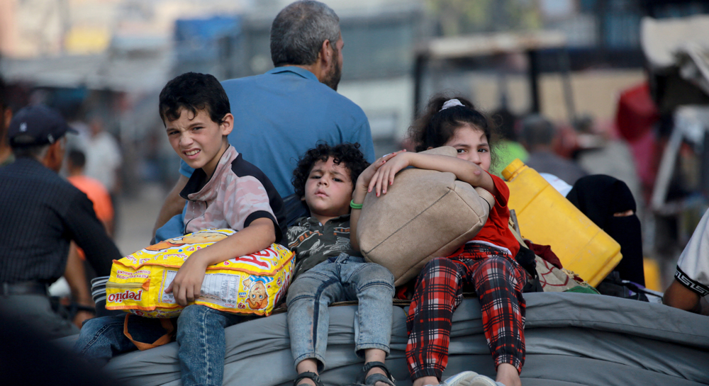 UN: Israel continues forcible transfer of Palestinians to Gaza's south