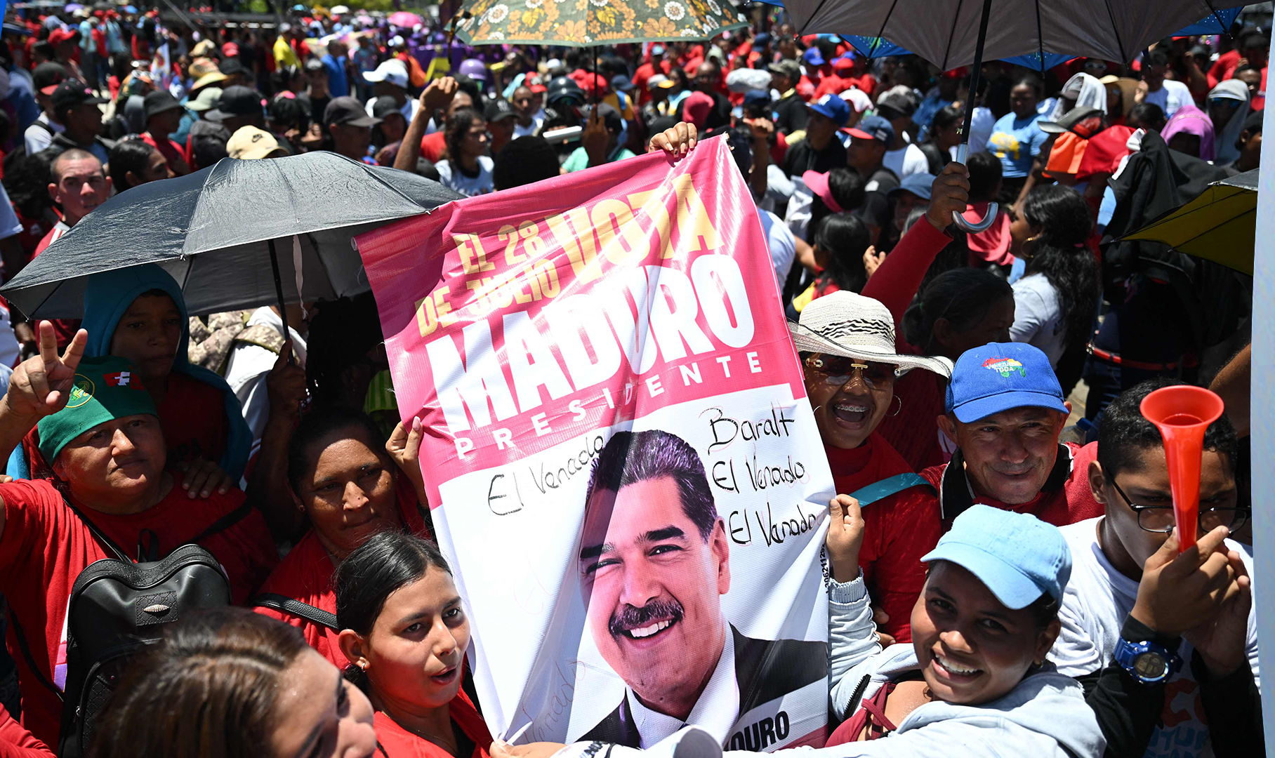 Campaign rallies end ahead of Venezuela’s presidential election