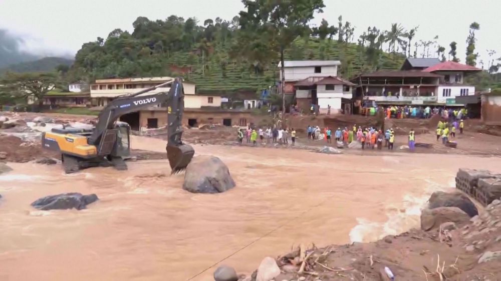 Rescue operations underway after landslides in India kill over 160