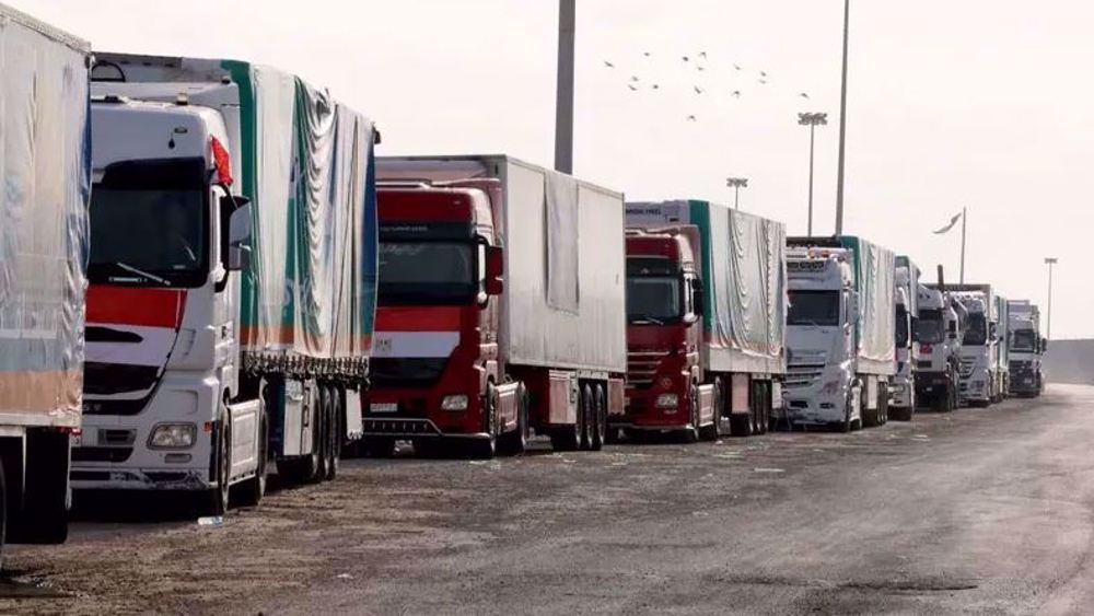 Aid trucks stuck on Egypt's border deepen Gaza’s humanitarian crisis