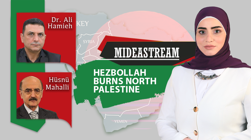 Hezbollah burns Israeli targets in northern occupied Palestine
