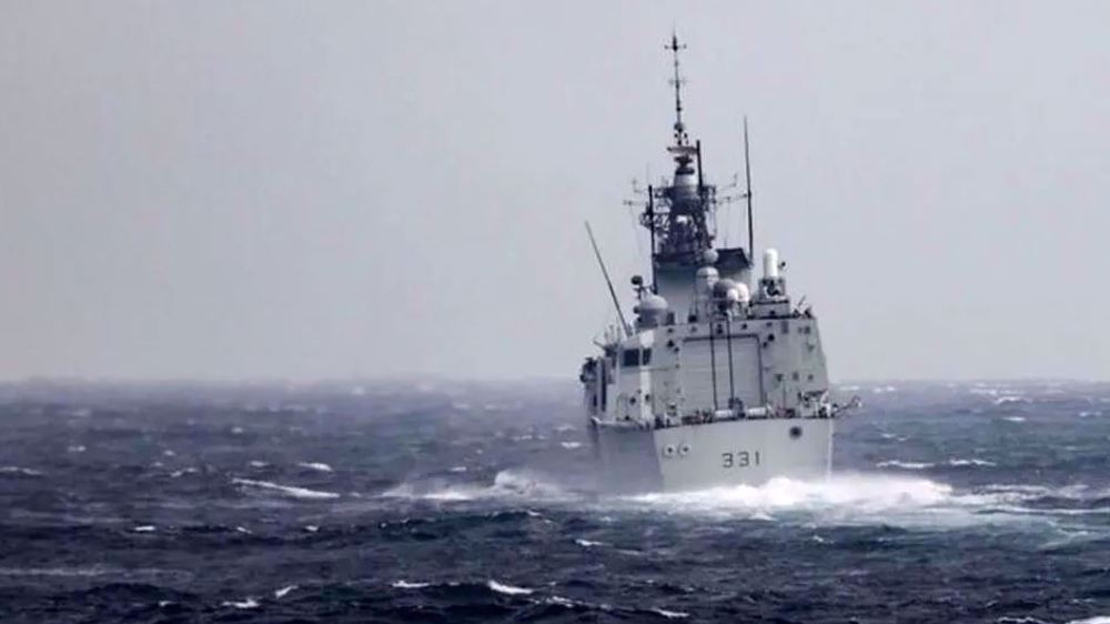 China irate after Canadian warship passes through Taiwan Strait 
