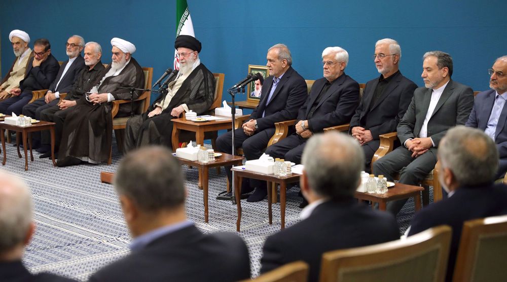 Iran’s Leader meets new cabinet of President Pezeshkian