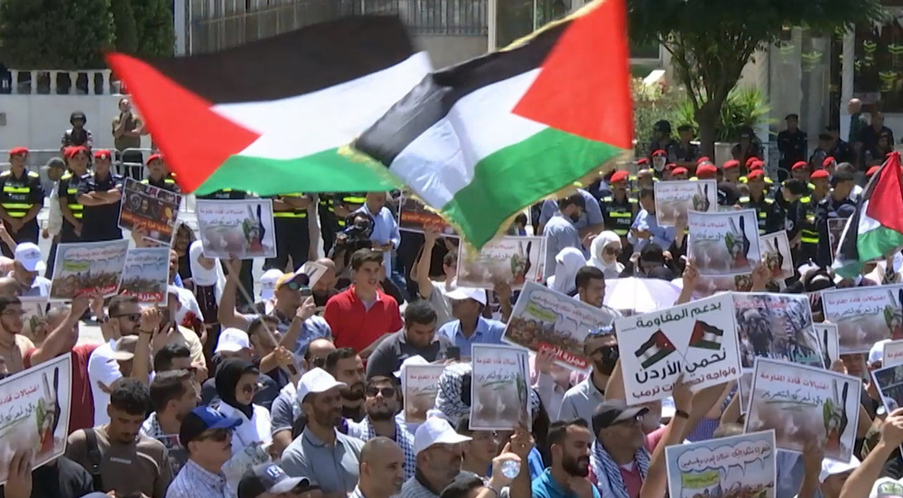 Jordanians rally against Israel’s Judaization schemes