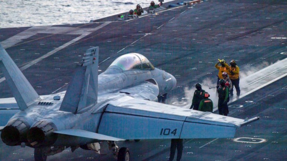 US sends ship-based jets to West Asia base to shield Israel from Iran’s retaliation