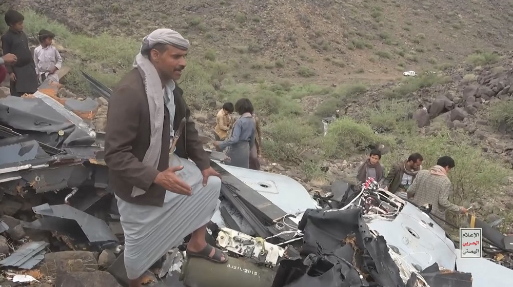 Yemeni army downs second US drone within 72 hours
