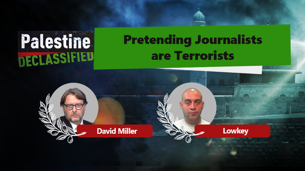 Pretending journalists are terrorists