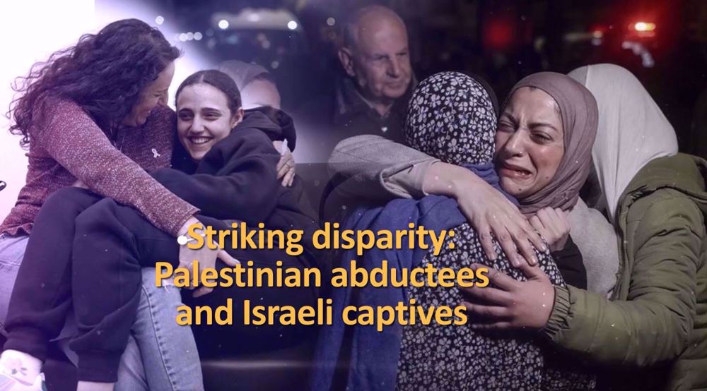 Israeli captives return with smiles, Palestinian abductees with scars 