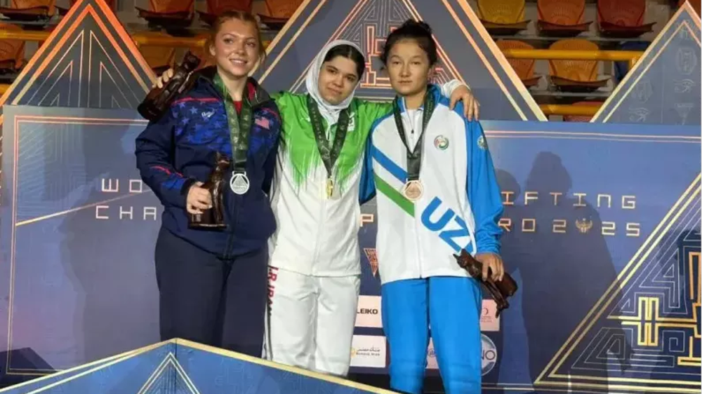 Iran’s Hosseini makes history with first-ever women’s para powerlifting gold