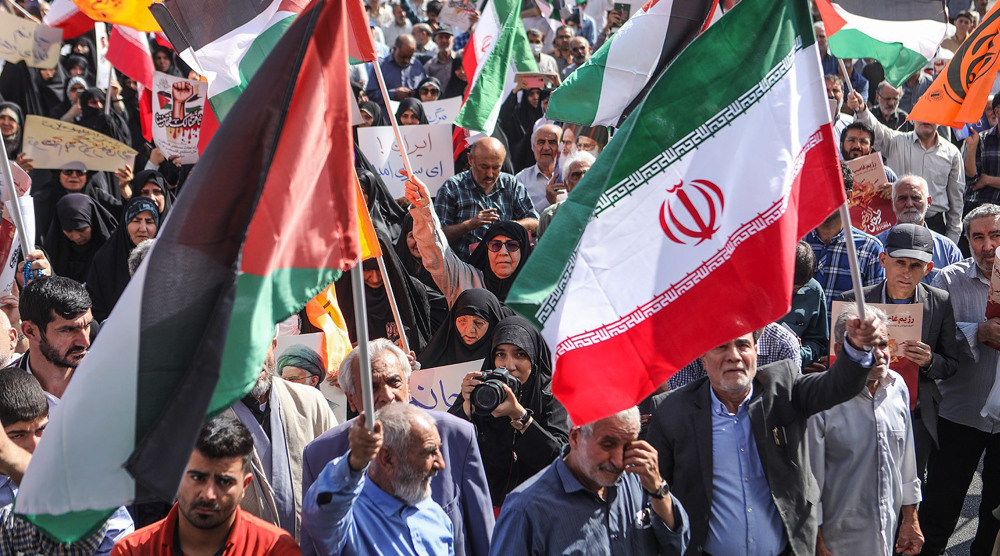 Iran rallies urge Israel’s full compliance with Gaza truce as Palestinian envoy hails support