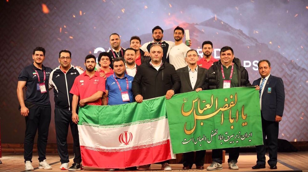 Iran’s weightlifting team crowned world champion after 8 years