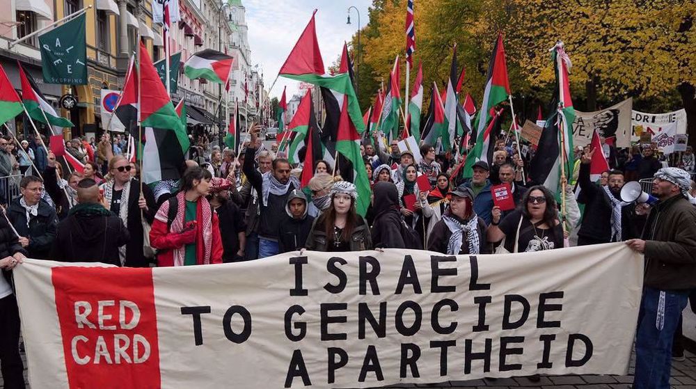Tight security, mass anti-genocide protests mark Norway-Israel World Cup qualifier