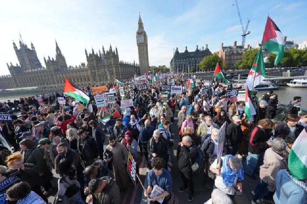 Two years of Gaza genocide marked in London