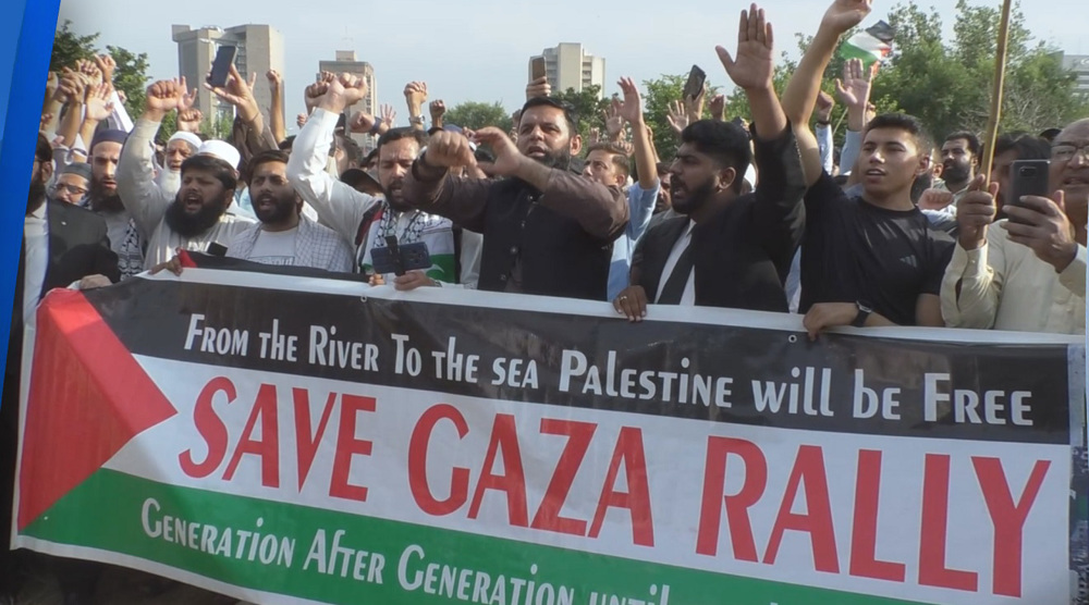 Protesters in Pakistan denounce Trump’s Gaza peace proposal