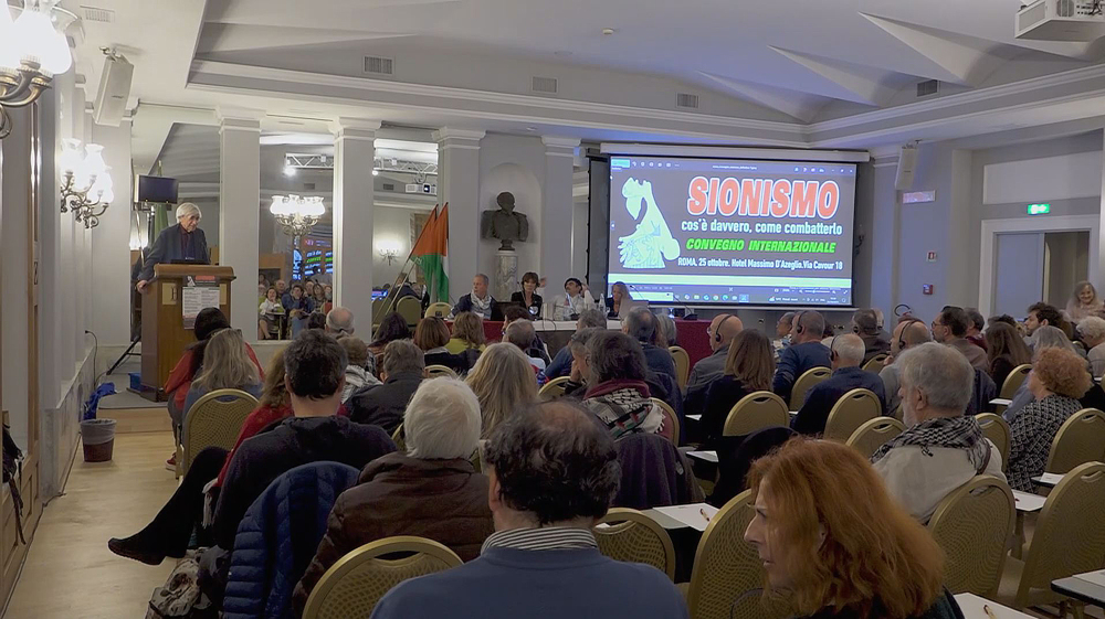 Intl. conference on Zionism, its nefarious effects in Occupied Palestine and beyond held in Rome