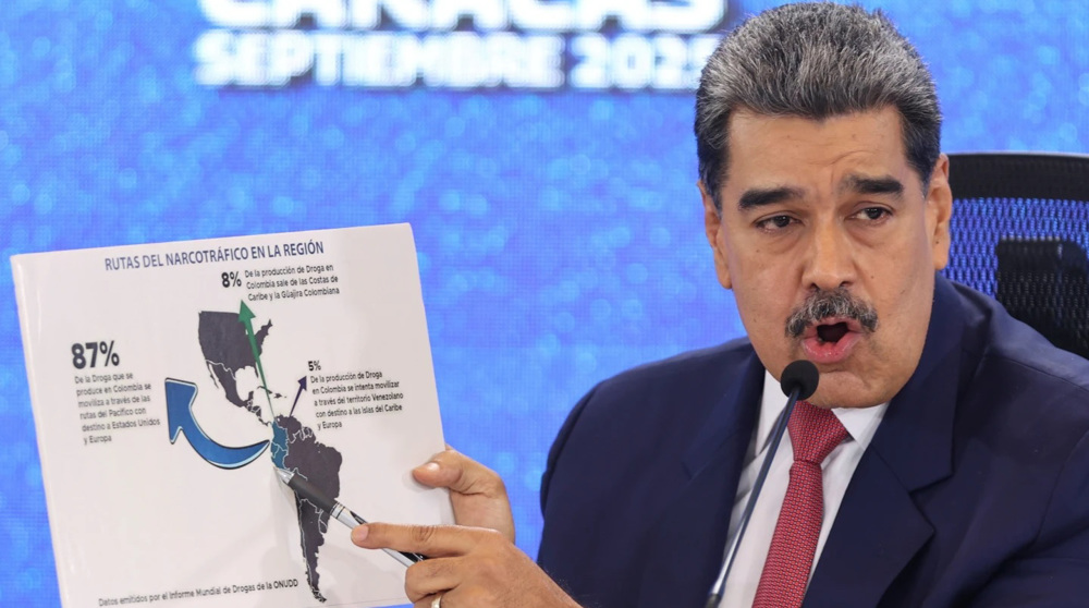 Maduro: US ‘fabricating’ war as naval strike group nears Venezuela