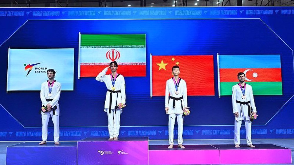 Abolfazl Zandi wins taekwondo world gold, ends 10-year title drought