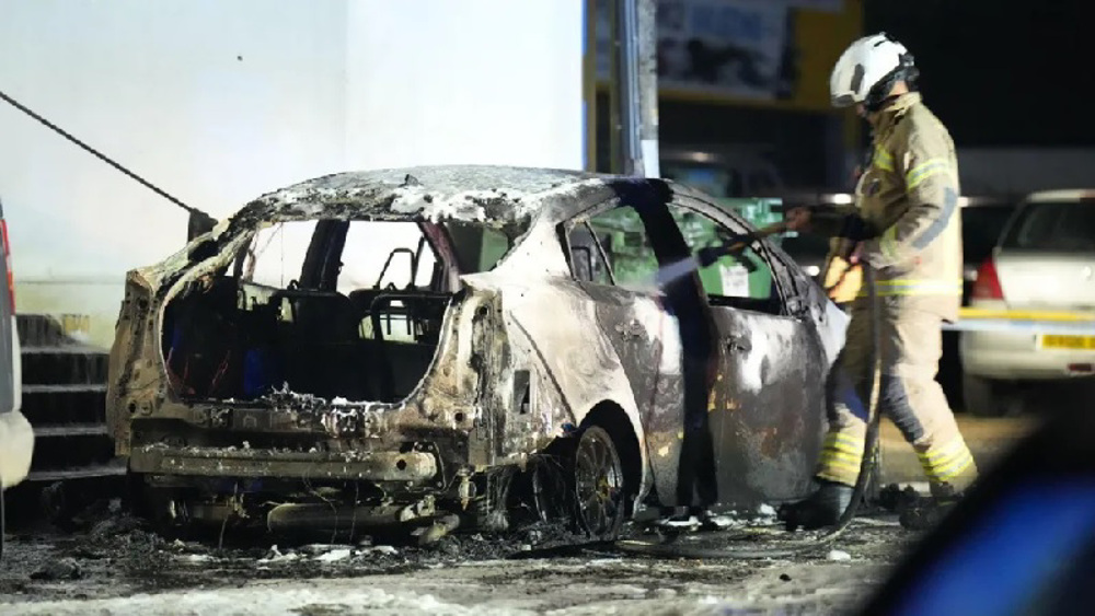 UK mosque targeted by arsonists