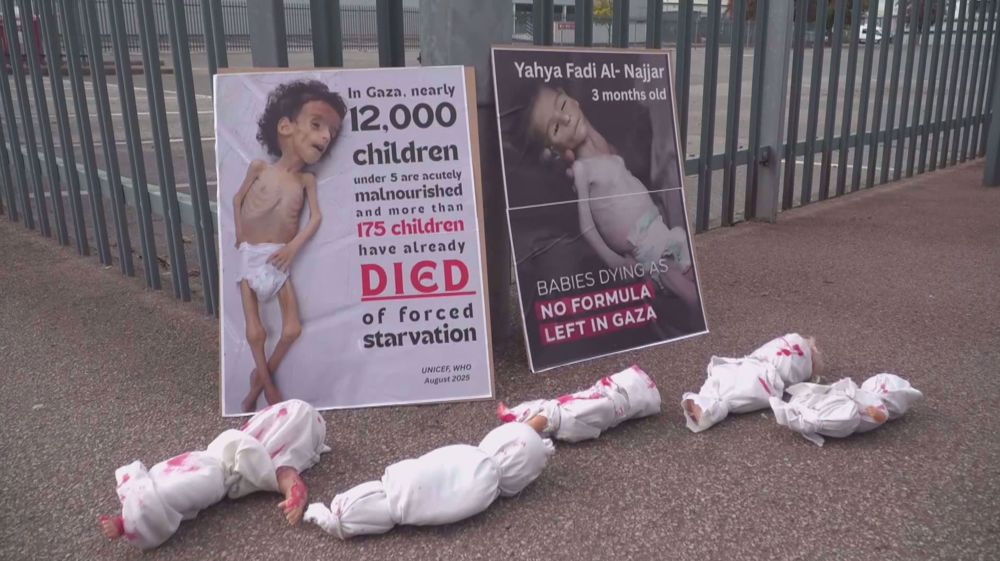 Coordinated demos at UK arms factories over Gaza genocide complicity