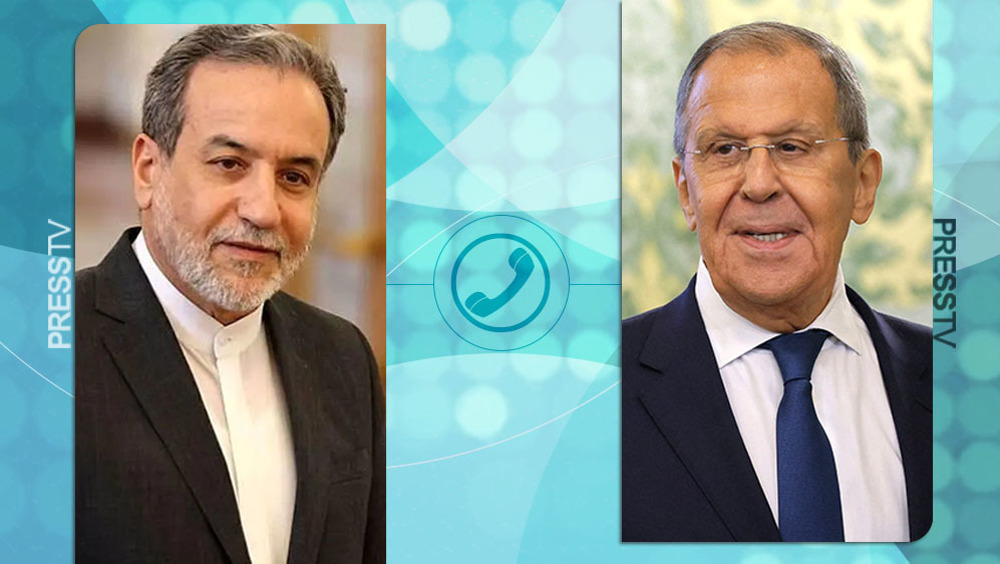 Iran, Russia foreign ministers discuss regional conflicts, Palestine