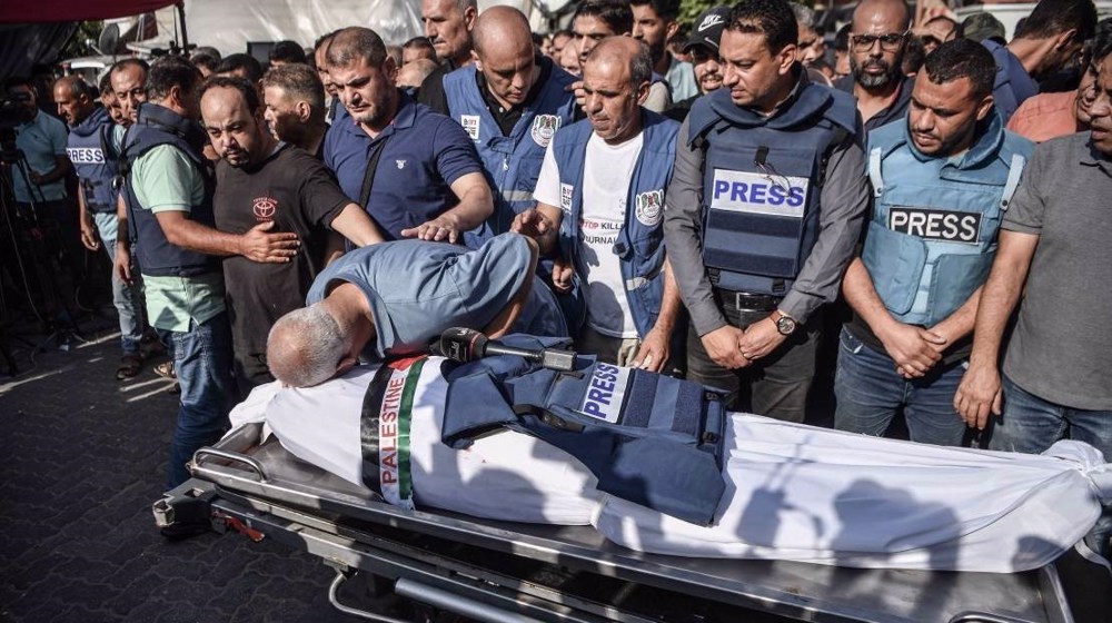 On a day meant to protect them, Palestinian journalists stand alone