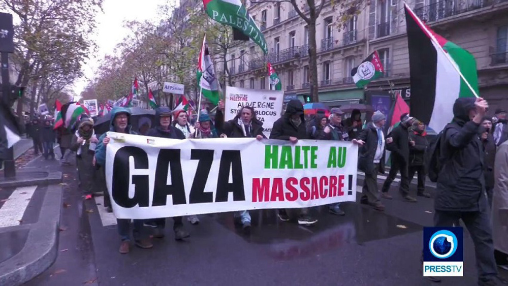 Première manifestation géante unifiée à Paris contre le génocide à Gaza (vidéo)