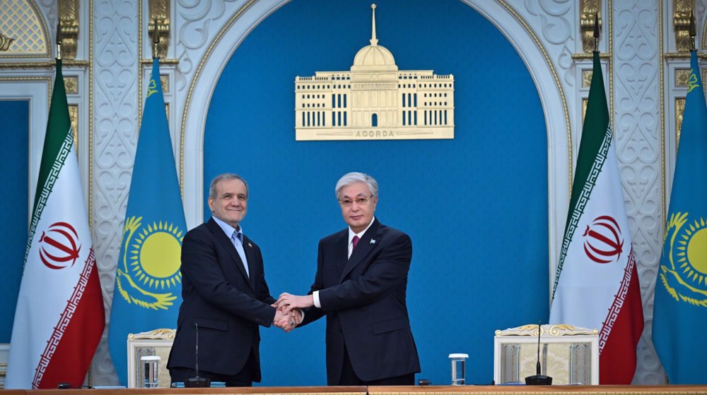 Pezeshkian hails ‘decisive step’ in ties as Iran, Kazakhstan seal 14 deals 