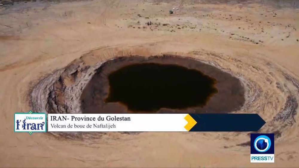 Découvrir l'Iran : le volcan de Naftalijeh dans la province du Golestan