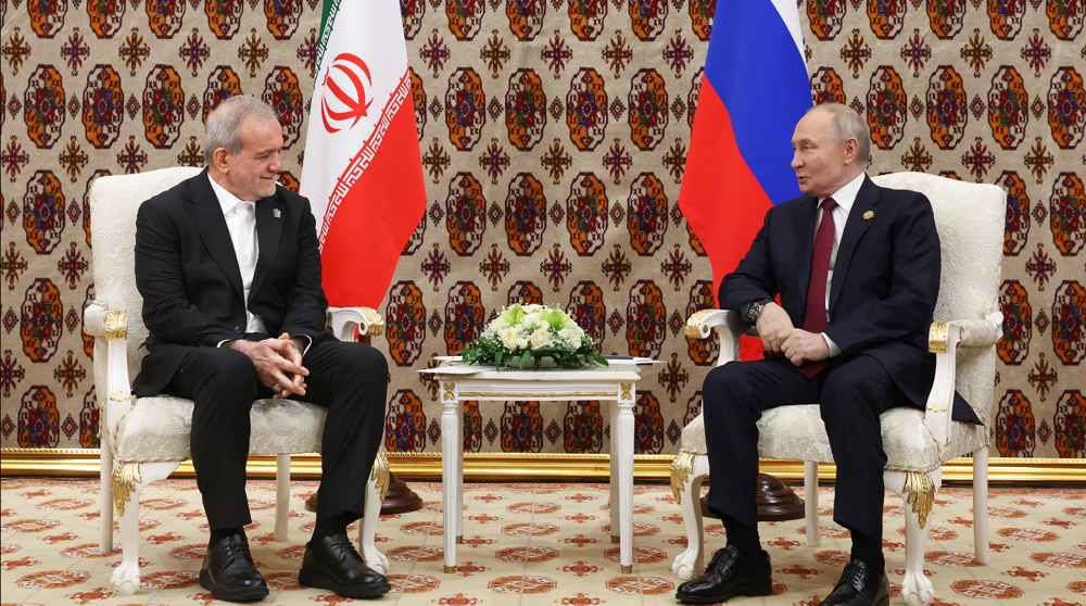 Iran, Russia stress strategic partnership as Pezeshkian, Putin meet