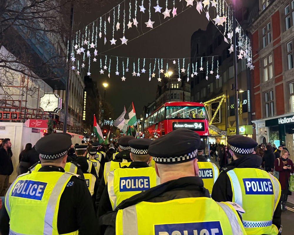 British protestors arrested for chanting ‘globalize the Intifada’