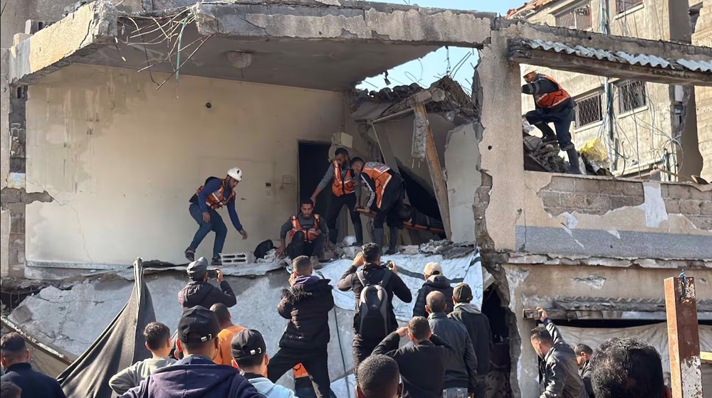 Partially-destroyed buildings turn into death traps for Gazans under winter conditions