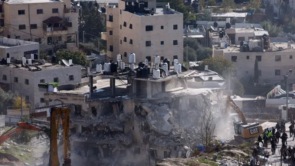 Over 100 Palestinians displaced as Israel razes residential building in occupied East al-Quds