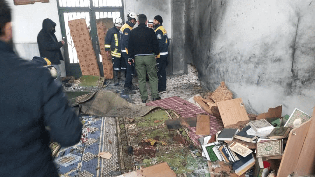 At least 8 killed in terrorist attack on mosque in Syria’s Homs