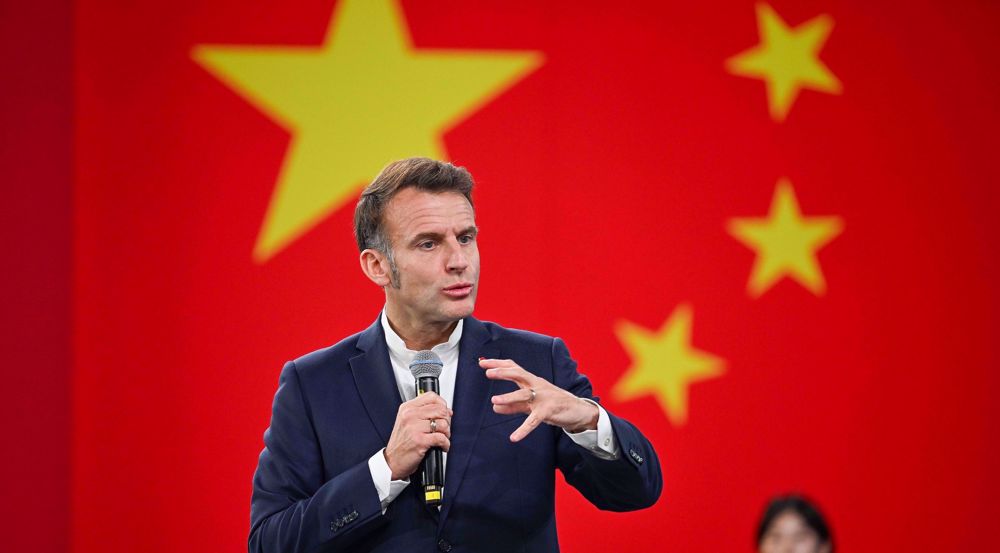Macron brandit la menace de droits de douane contre la Chine