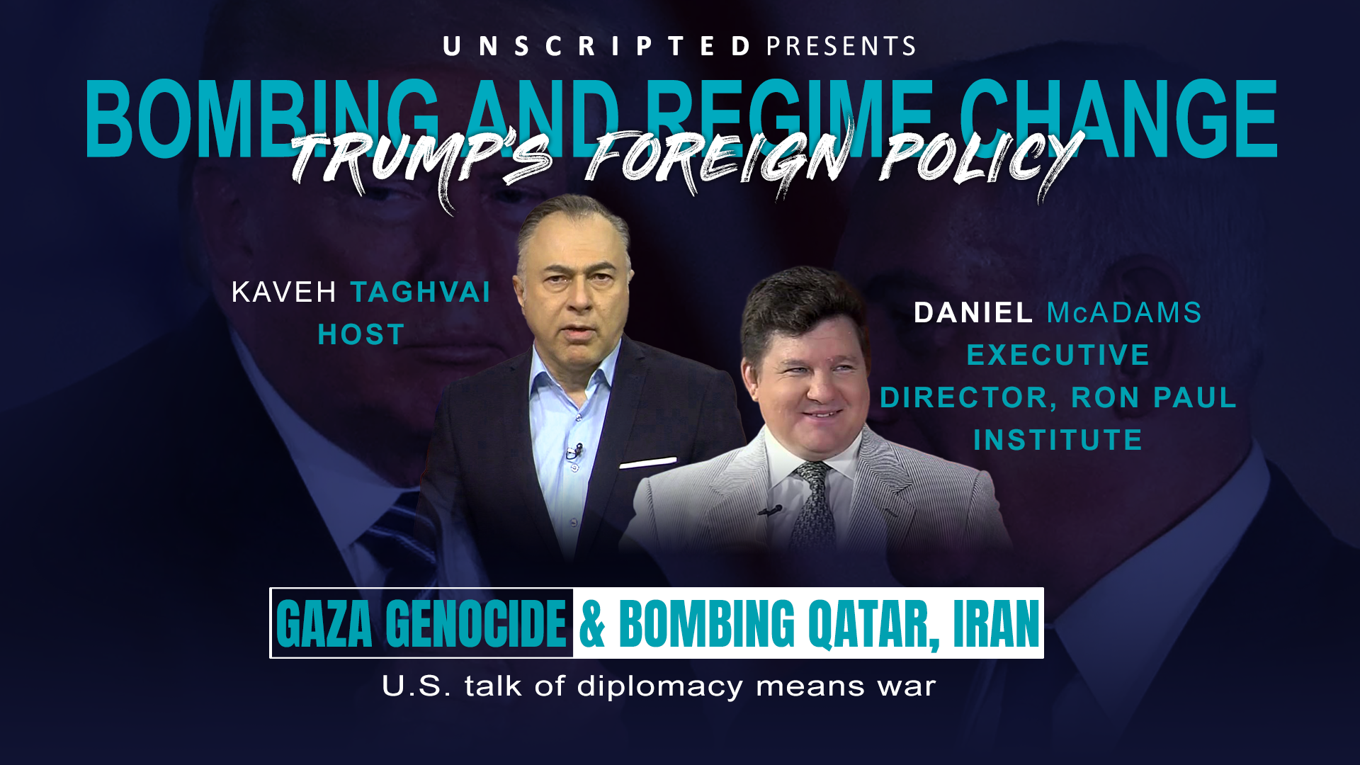 Trump deranged syndrome: blowing up ships and bombing other countries