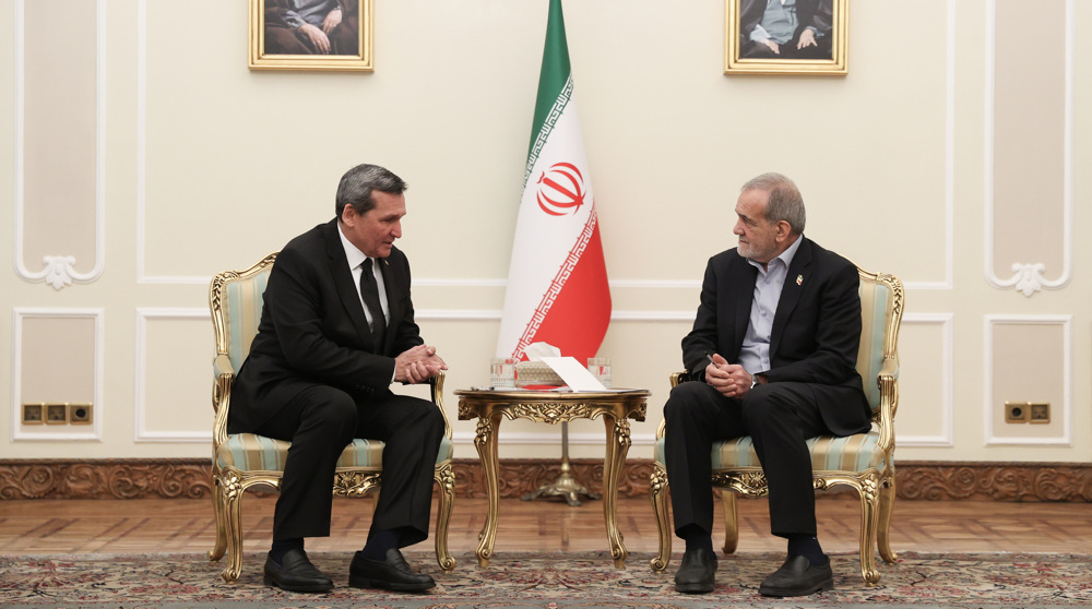 Iran seeks deeper ties with Turkmenistan: President Pezeshkian