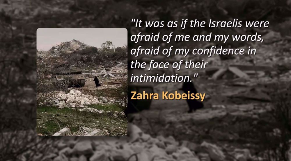 ‘This is our land’:Lebanese woman on why she confronted Israeli Merkava tank 