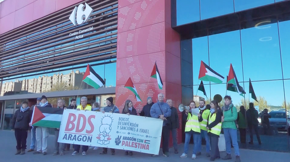 BDS activists in Spain’s Almeria urge boycott against Israeli-linked brands