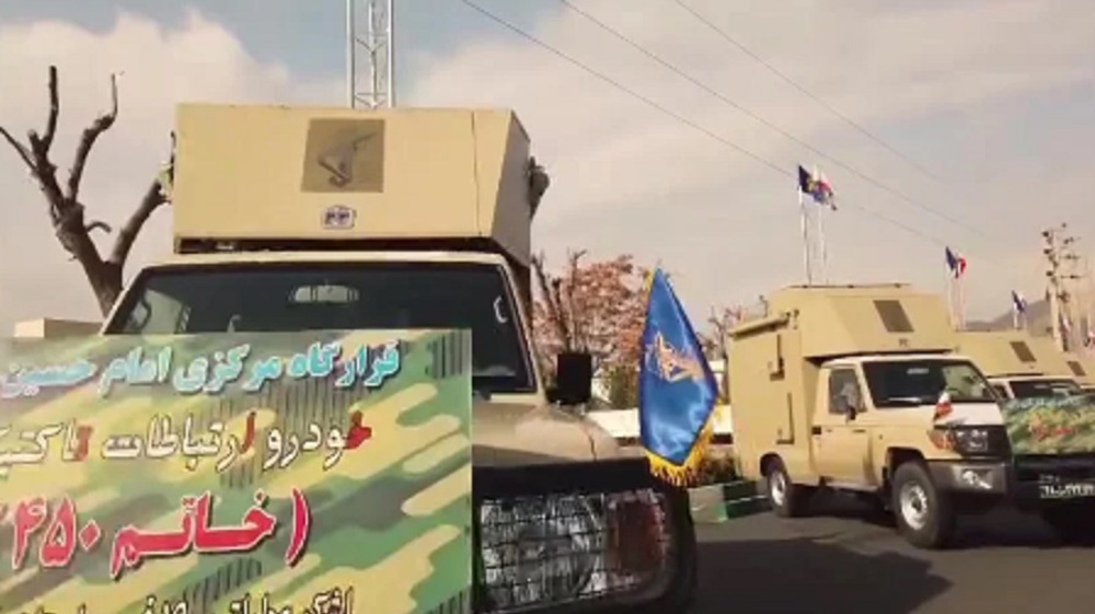 Iranian military bolsters ground communications with advanced tactical vehicles for IRGC units