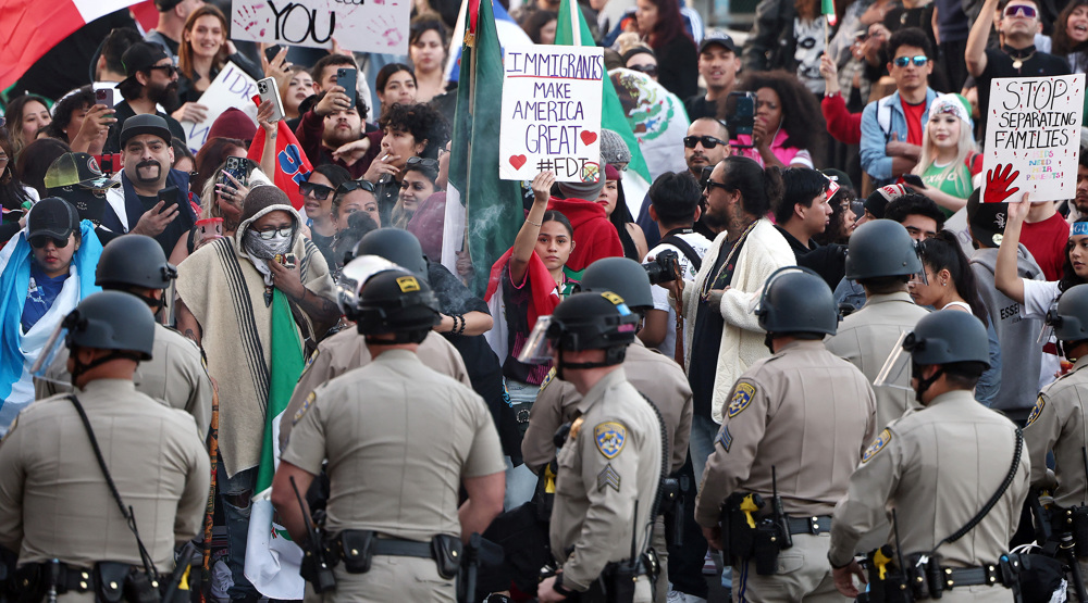 Protests erupt in California, Texas against Trump's mass deportations