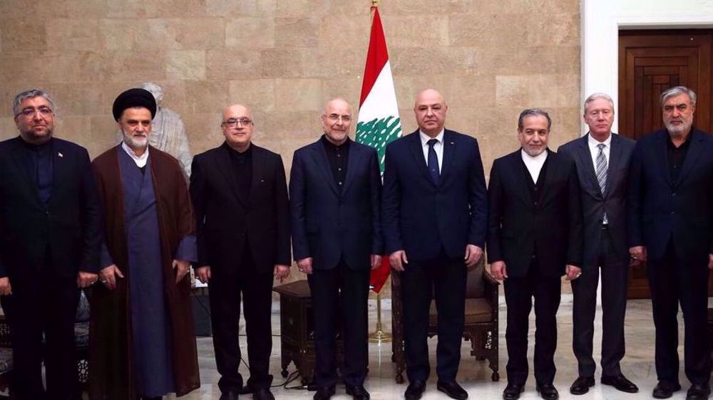 Funérailles de Nasrallah : la délégation iranienne reçue par le président libanais