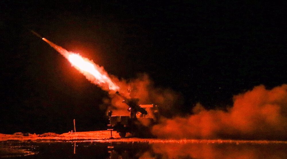 Iranian air defense system, offensive drone destroy targets during major maneuvers