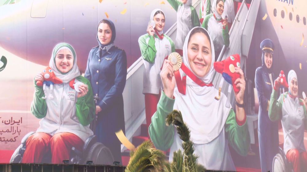 Iran celebrates Intl. Women’s Day by honoring paralympic champions