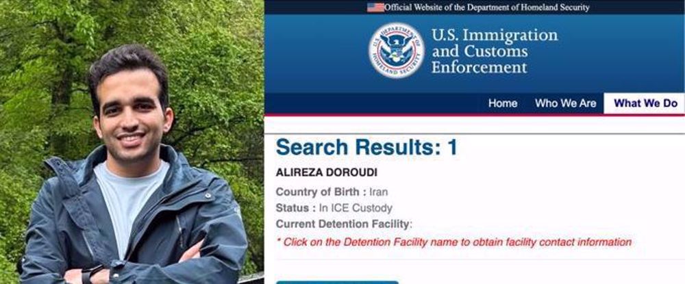 US agents conduct 'off campus' arrest of Iranian PhD student