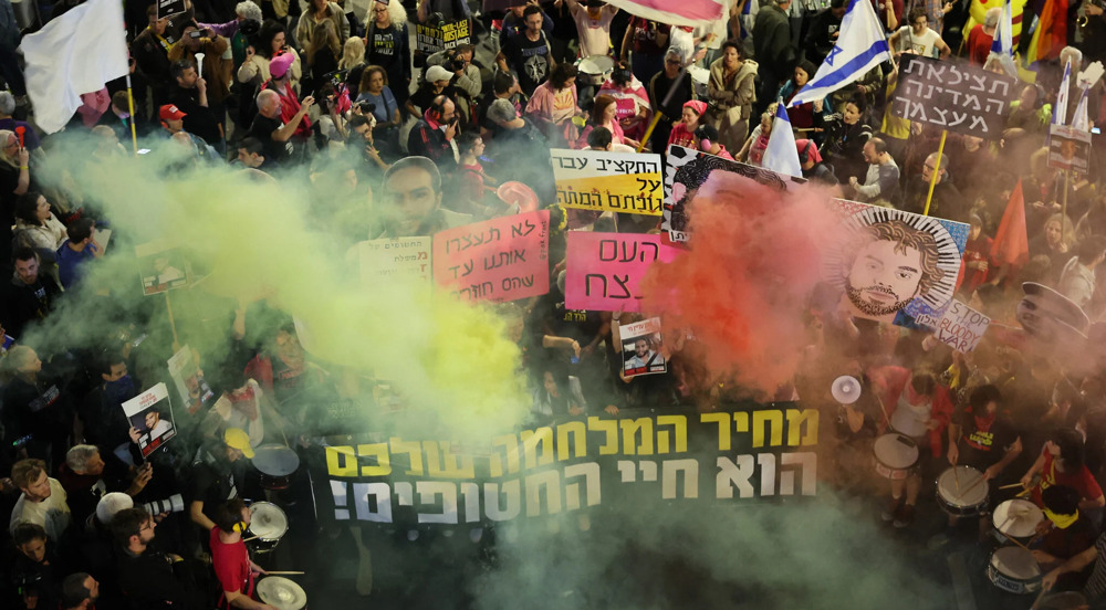 Manifestants à Tel-Aviv: le cabinet est responsable du sort des captifs