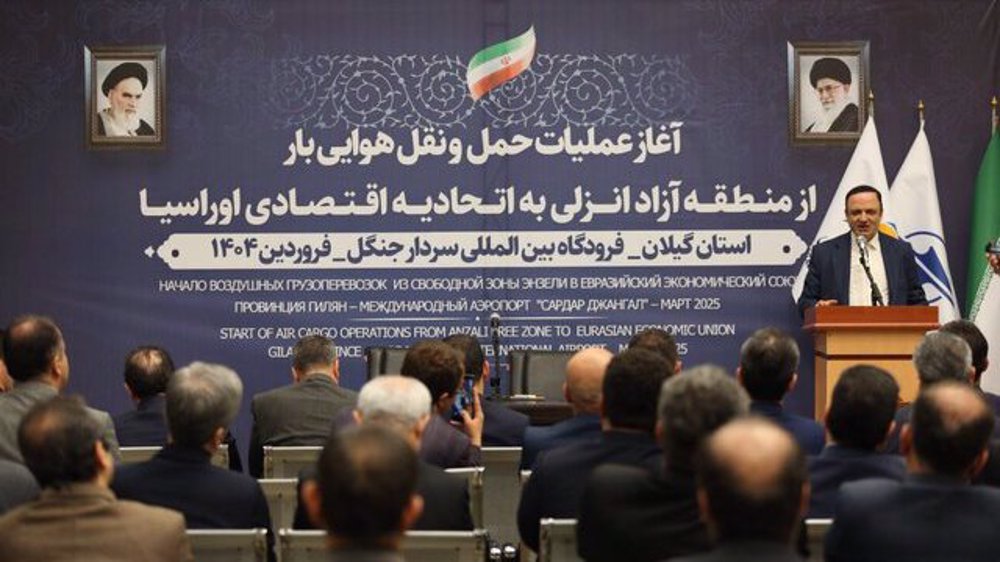 Cargo flight route launched from Iran’s Rasht to Moscow